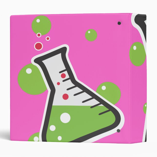 Weird Science 3 Ring Binder (Back/Spine)