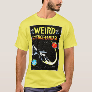 WEIRD: Science-Fantasy Retro Comics T-Shirt