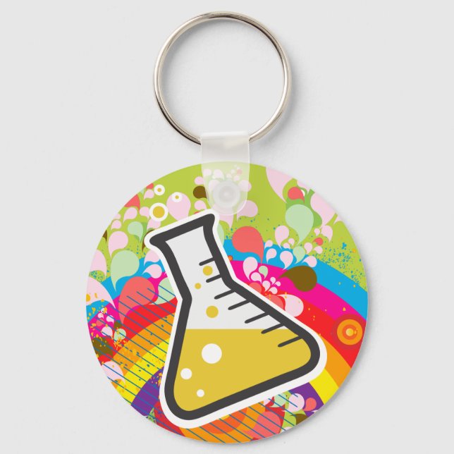 Weird Science Keychain (Front)