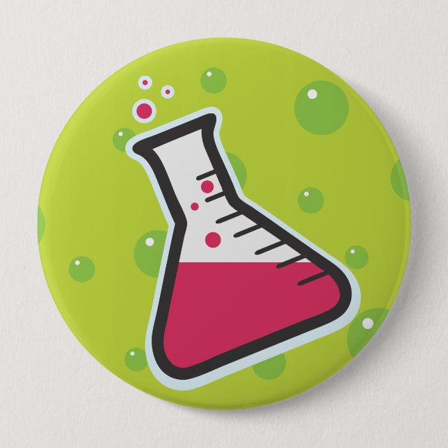 Weird Science Pinback Button (Front)