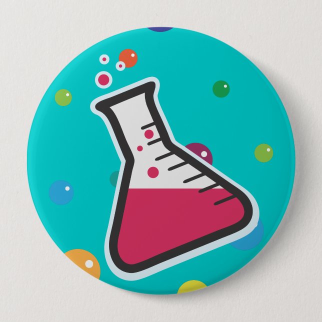 Weird Science Pinback Button (Front)