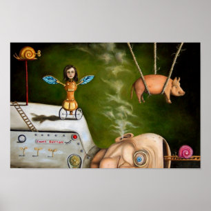 weird science -the robot factory poster