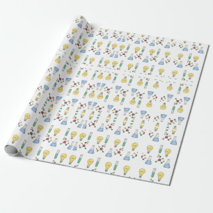 Weird Science Wrapping Paper
