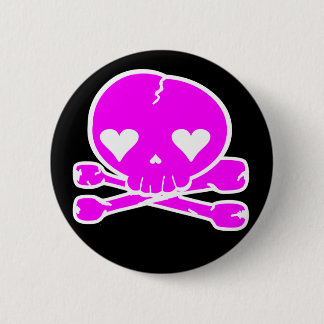 Weird Skull Goth Kawaii Style Button