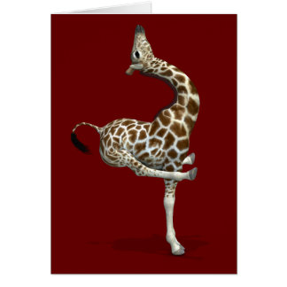 Weird Sportive Giraffe