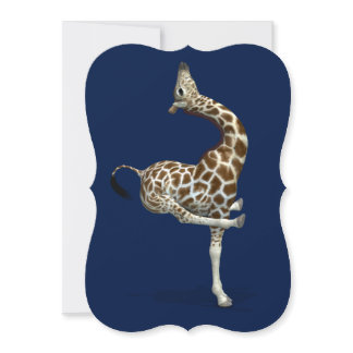 Weird Sportive Giraffe