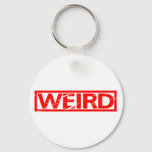 Weird Stamp Keychain