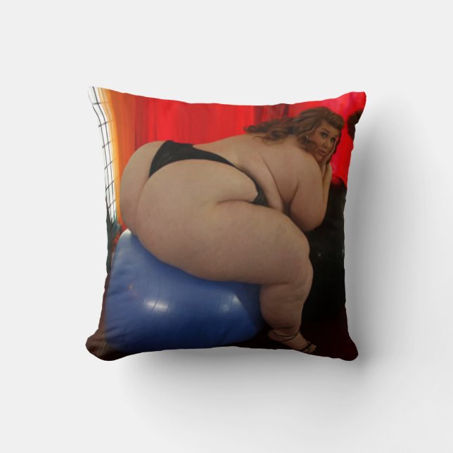 Weird Stuff Throw Pillow (Front)
