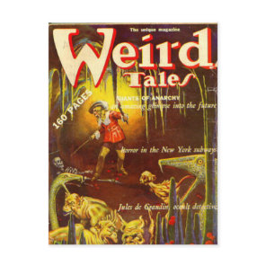 Weird Tales 50 Postcard