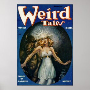 weird tales art poster