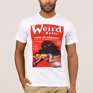 WEIRD TALES Cool Vintage Pulp Magazine Cover Art T-Shirt