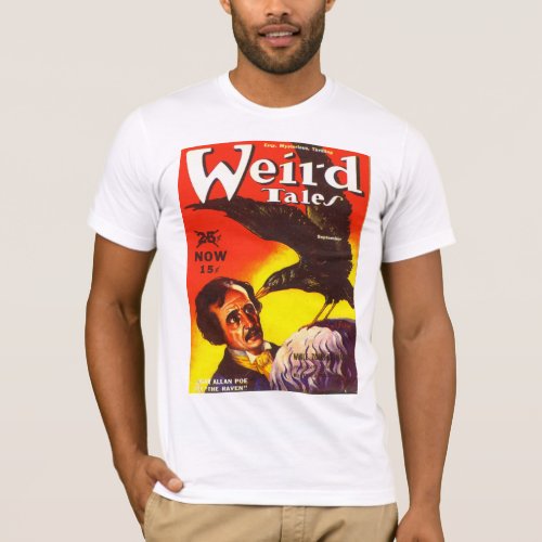 WEIRD TALES Cool Vintage Pulp Magazine Cover Art T_Shirt