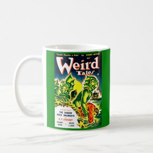 Weird Tales magazine May 1942 cover Coffee Mug