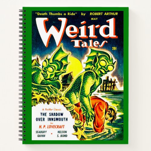 Weird Tales magazine May 1942 cover Notebook