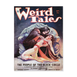 Weird Tales volume 24 number 03 September 1934 Postcard