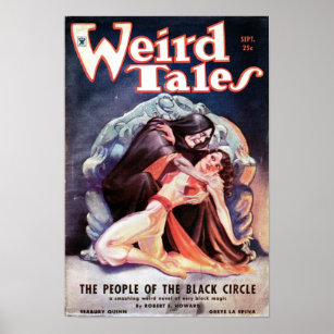 Weird Tales volume 24 number 03 September 1934 Poster