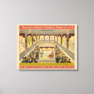 Weird & Wonderful Supernatural Illusions In Hall Canvas Print