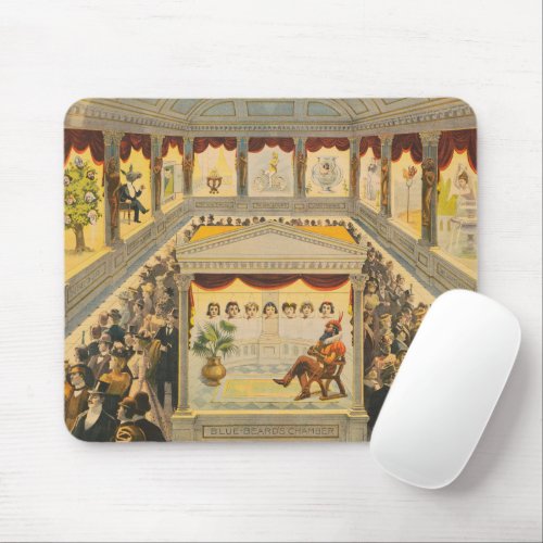 Weird  Wonderful Supernatural Illusions In Hall Mouse Pad