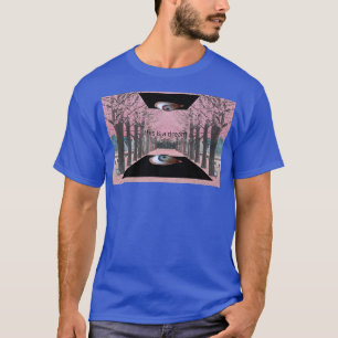 Weirdcore Aesthetic Sakura Cherry Blossom Big Eyes T-Shirt