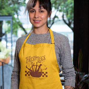 Weirdcore Farmers Market Fresh Eggs Oddity Adult Apron