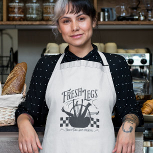 Weirdcore Farmers Market Fresh Eggs Oddity Adult Apron