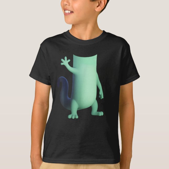 Weirdcore Lizard Lizard Lizard Meme Animal Lizard  T-Shirt (Front)