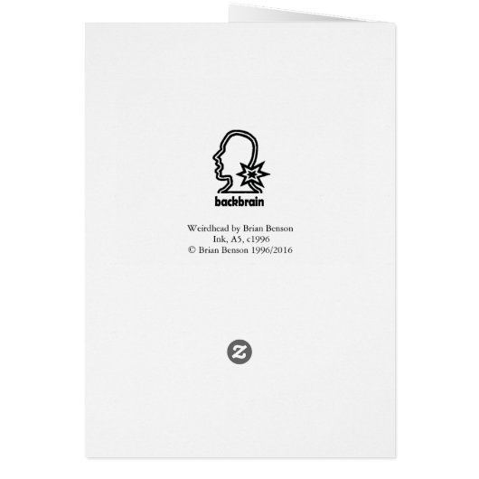 Weirdhead by Brian Benson (Back)