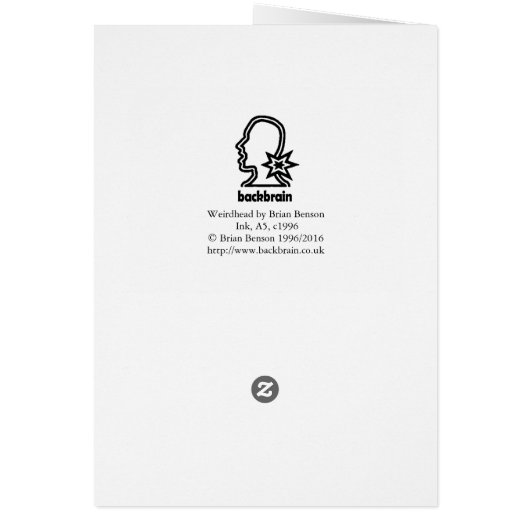 Weirdhead by Brian Benson (Back)