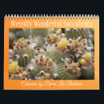Weirdly Wonderful Succulents Calendar<br><div class="desc">Enjoy a year's worth of odd,  unusual,  wacky and weird succulents. From an echeveria with bizarrely bumpy leaves to a living pair of rounded pebbles,  each has its own personality and---to a succulent-savvy beholder---its own special beauty. From garden photojournalist and "Designing with Succulents" author Debra Lee Baldwin,  https://debraleebaldwin.com.</div>