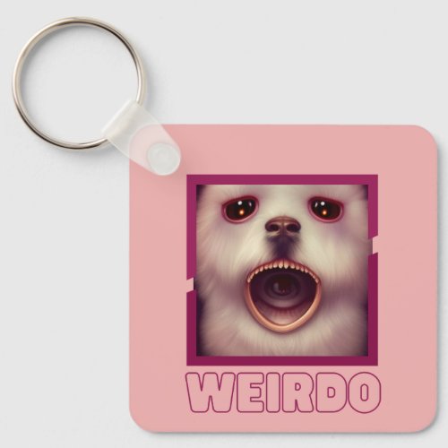 Weirdo Personalised  Key Ring