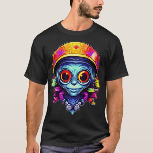 Weirdo With Colorful Beanie Hat T_Shirt