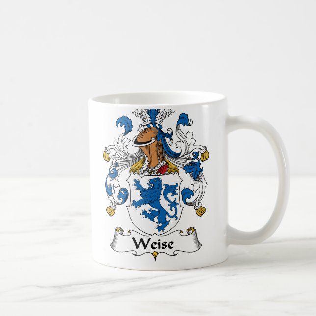 Weise Family Crest Coffee Mug (Right)