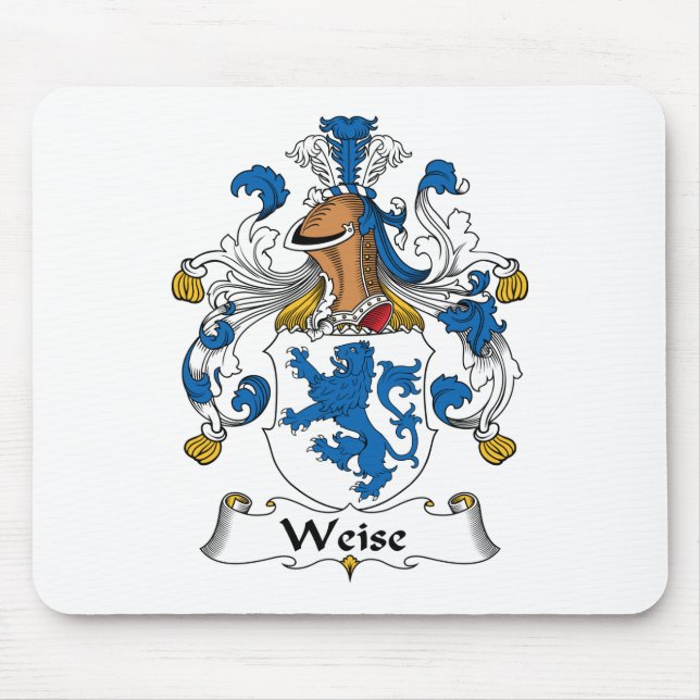 Weise Family Crest Mouse Pad (Front)