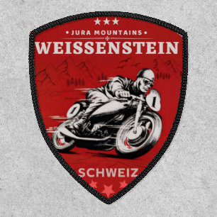 Weissenstein jura Alpes swiss–alps motorcycle tour Patch