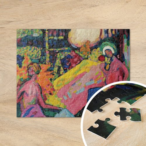 Weisser Klang  Kandinsky Jigsaw Puzzle
