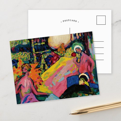 Weisser Klang  Kandinsky Postcard