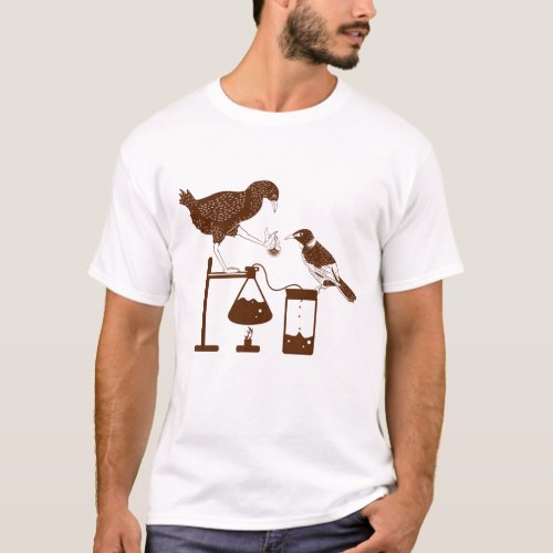 Weka and tui science experiment T_Shirt