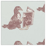 Weka Bird Reading a book Fabric