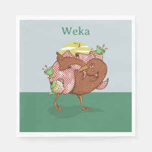 Weka New Zealand Bird Napkins