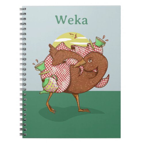 Weka New Zealand Bird Notebook