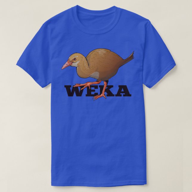 Weka NZ bird T-Shirt (Design Front)