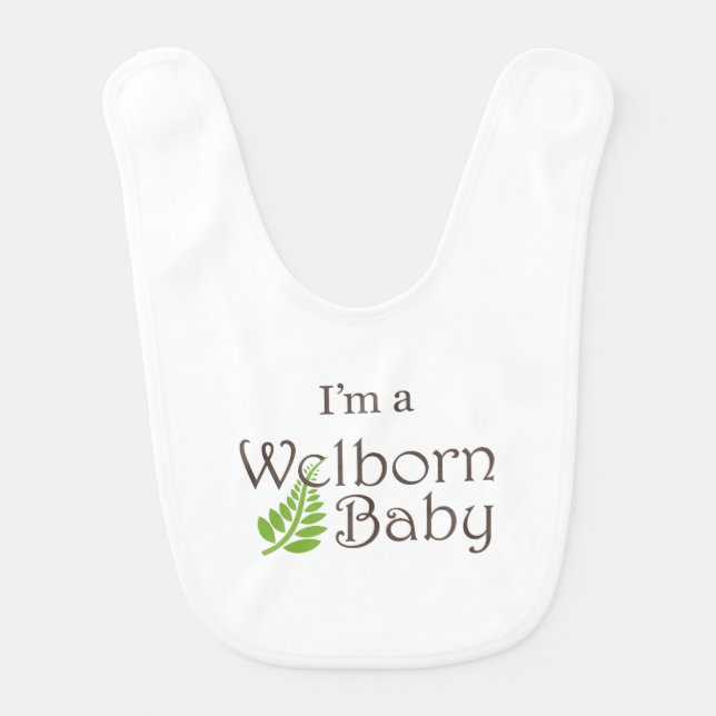 Welborn Baby Bib (Front)