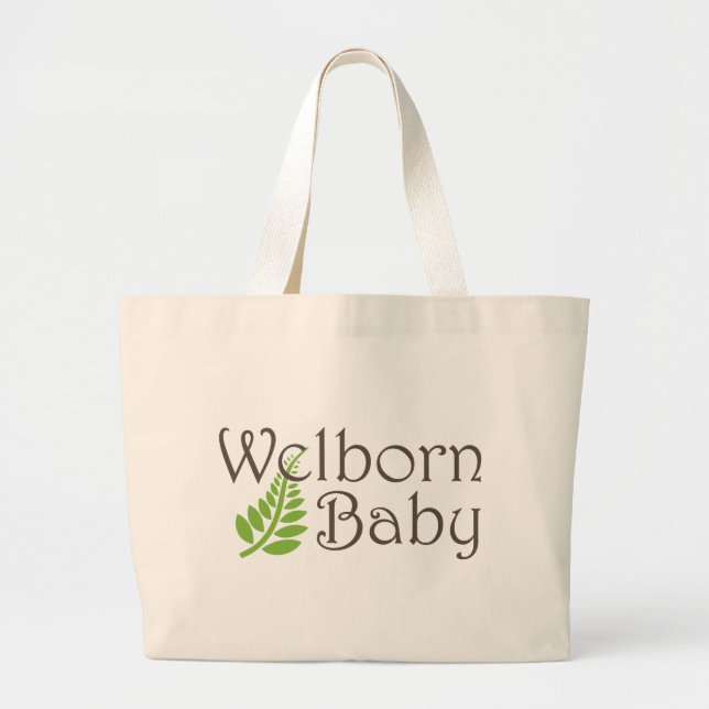 Welborn Baby Jumbo Tote (Front)