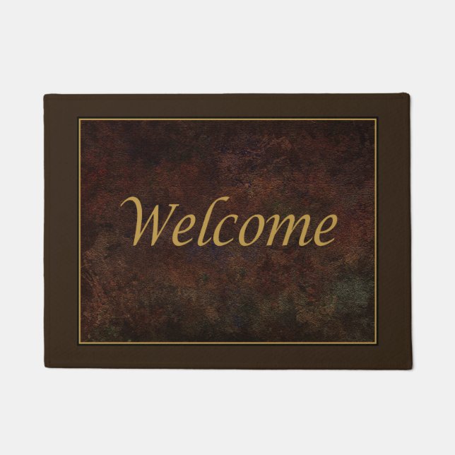 Welcome 18" x 24" Door Mat (Front)