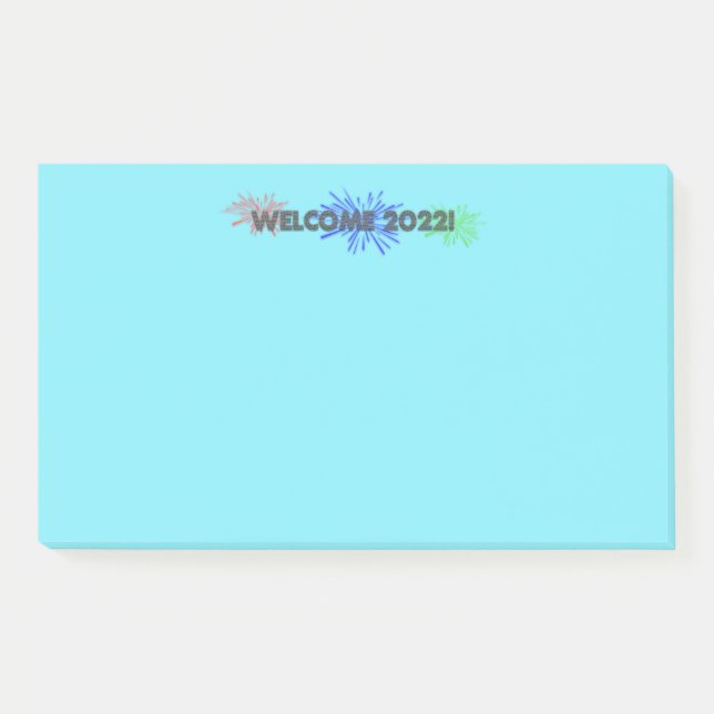 welcome 2022! notes (Front)