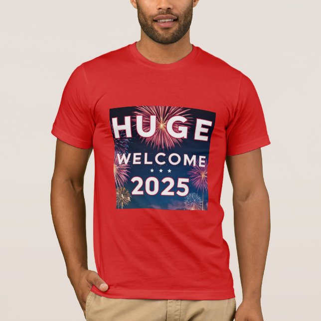 Welcome 2025 T-Shirt (Front)