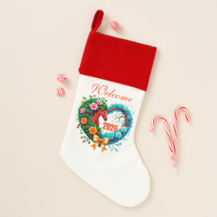 Welcome 2026 christmas stocking