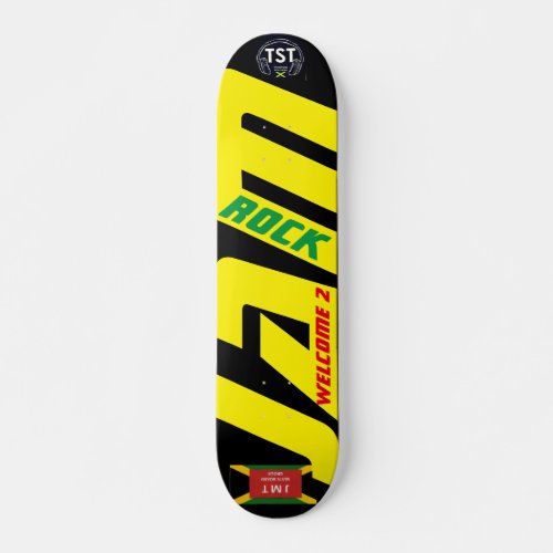 WELCOME 2 JAMROCK  JMT 7 34 Skateboard Deck