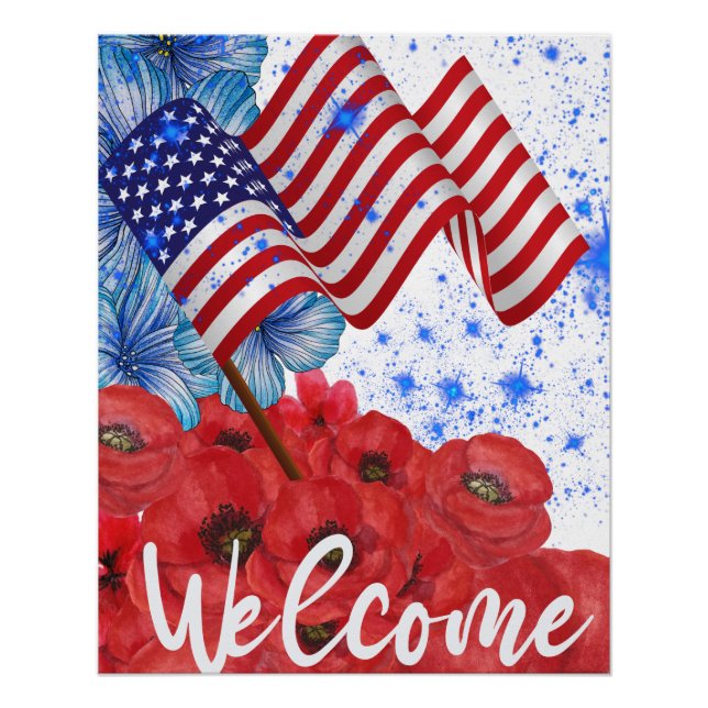 Welcome 4th of July    Poster (Front)