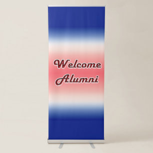 Welcome Alumni Retractable Banner